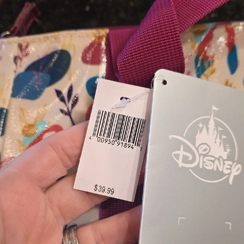 Disney Frozen Backpack with Pink and Blue Accents